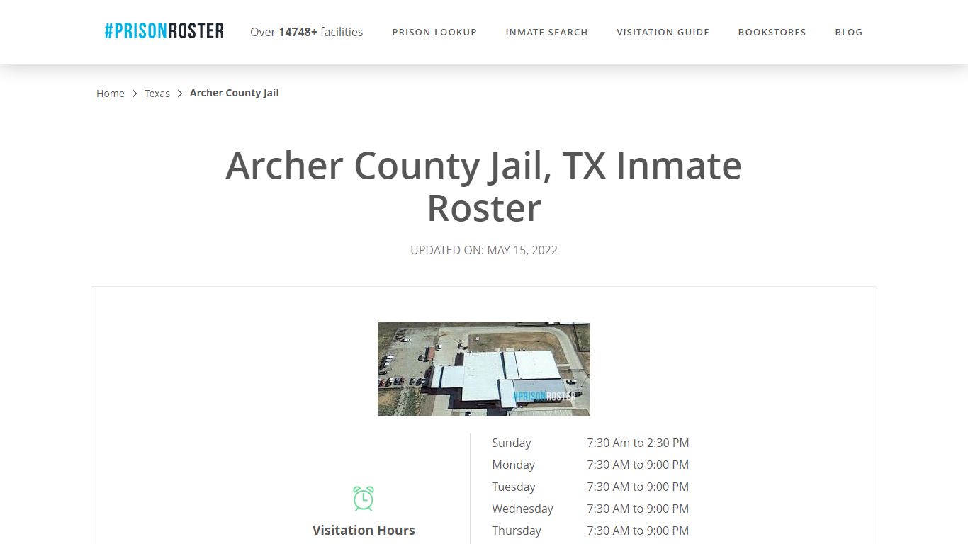 Archer County Jail, TX Inmate Roster