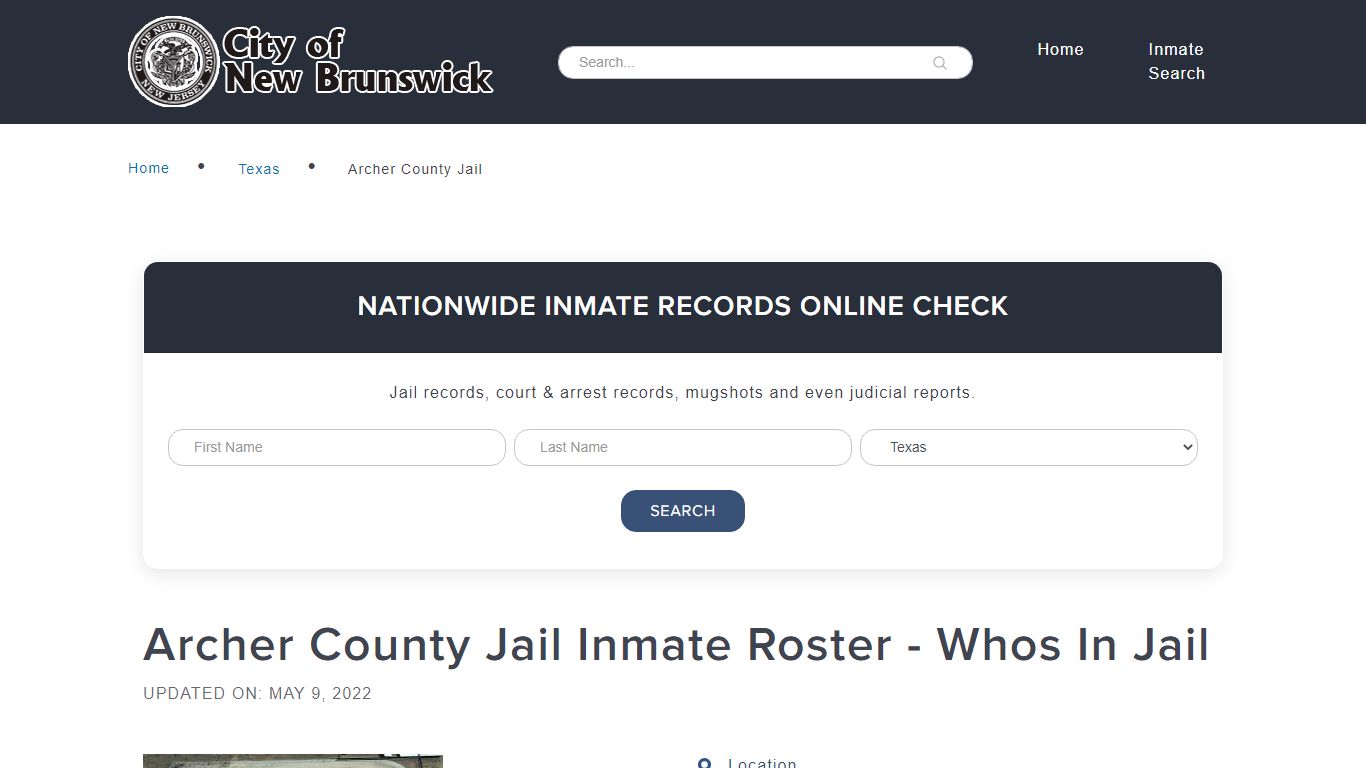 Archer County Jail Inmate Roster - Whos In Jail